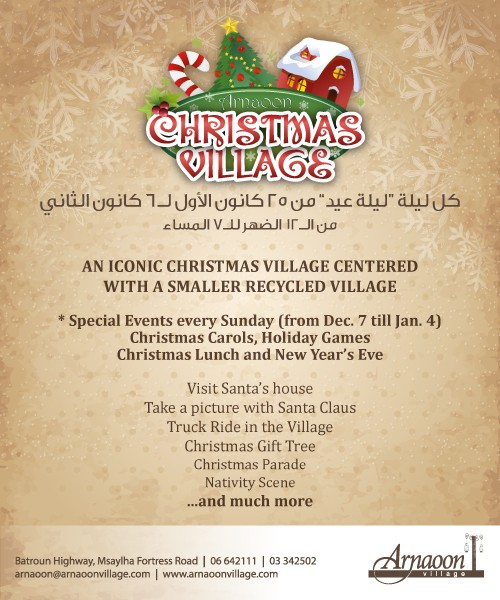 Christmas Village Opening